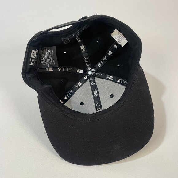 New Era 9FIFTY ServiceTitan Snapback Cap - Black‎ Embroidered Adjustable Hat - Picture 5 of 7